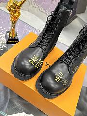 Fortok Louis Vuitton LV Ranger boots Leather Black - 4