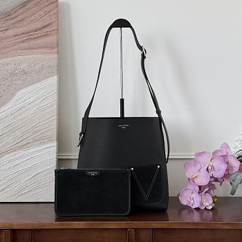 Fortok Louis Vuitton Verso Hobo bag in black 33x15.5x30cm