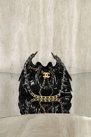 Fortok Chanel hobo 25 Mini Black 20x22x12.5cm - 4