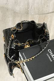 Fortok Chanel hobo 25 Mini Black 20x22x12.5cm - 5
