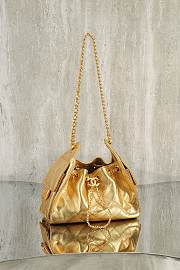 Fortok Chanel hobo 25 Mini Gold 20x22x12.5cm  - 1