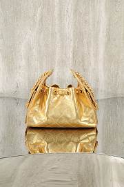 Fortok Chanel hobo 25 Mini Gold 20x22x12.5cm  - 3