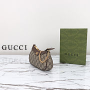 Fortok Gucci Ophidia mini bag in GG Supreme canvas 19x10x3cm - 6