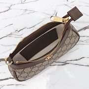Fortok Gucci Ophidia mini bag in GG Supreme canvas 19x10x3cm - 5