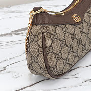 Fortok Gucci Ophidia mini bag in GG Supreme canvas 19x10x3cm - 4
