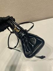 Fortok Prada Bonnie leather handbag Black 23.5x12x9cm - 3
