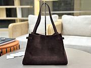 Fortok Chloé Charms hobo bag Chocolate brown suede 34 x 25 x 17cm - 3