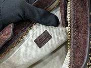 Fortok Chloé Charms hobo bag Chocolate brown suede 28.5 x 18 x 10cm - 5