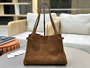 Fortok Chloé Charms hobo bag brown suede 34 x 25 x 17cm - 3