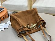 Fortok Chloé Charms hobo bag brown suede 34 x 25 x 17cm - 5