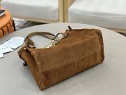 Fortok Chloé Charms hobo bag brown suede 34 x 25 x 17cm - 6