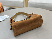 Fortok Chloé Charms hobo bag brown suede 28.5 x 18 x 10cm - 4