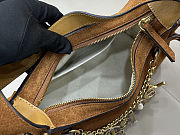 Fortok Chloé Charms hobo bag brown suede 28.5 x 18 x 10cm - 6