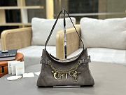 Fortok Chloé Charms hobo bag Grey suede 28.5 x 18 x 10cm - 1