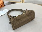 Fortok Chloé Charms hobo bag Dark Brown suede 28.5 x 18 x 10cm - 3