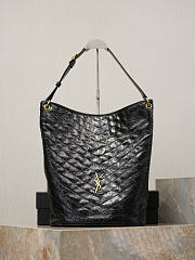 Fortok Saint Laurent Niki supple bucket bag Leather Black 33×16×40cm - 6