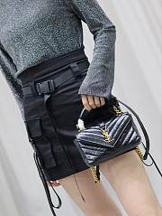 Fortok Saint Laurent College Mini chain bag Black 20×13×3cm - 1