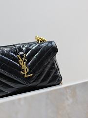 Fortok Saint Laurent College Mini chain bag Black 20×13×3cm - 6