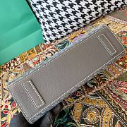 Fortok Goyard Rouette Structuré Mini bag in black blue Goyardine canvas 20x15x6.5 cm - 2