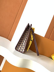 Fortok Moynat Nomade Pouch Burgundy 25.5 x 18 x 6.5 cm  - 6