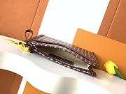 Fortok Moynat Nomade Pouch Burgundy 25.5 x 18 x 6.5 cm  - 5