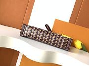 Fortok Moynat Nomade Pouch Burgundy 25.5 x 18 x 6.5 cm  - 4