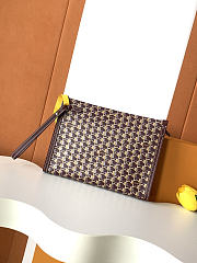 Fortok Moynat Nomade Pouch Burgundy 25.5 x 18 x 6.5 cm  - 3