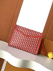 Fortok Moynat Nomade Pouch Red 25.5 x 18 x 6.5 cm - 1