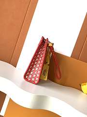 Fortok Moynat Nomade Pouch Red 25.5 x 18 x 6.5 cm - 6