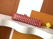 Fortok Moynat Nomade Pouch Red 25.5 x 18 x 6.5 cm - 4