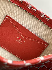 Fortok Moynat Nomade Pouch Red 25.5 x 18 x 6.5 cm - 2