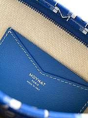 Fortok Moynat Nomade Pouch Blue 25.5 x 18 x 6.5 cm - 4