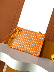 Fortok Moynat Nomade Pouch Orange 25.5 x 18 x 6.5 cm - 5