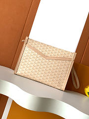 Fortok Moynat Nomade Pouch Beige 25.5 x 18 x 6.5 cm - 1