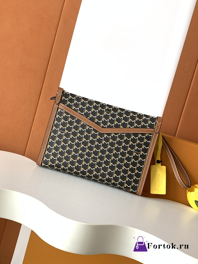 Fortok Moynat Nomade Pouch Black 25.5 x 18 x 6.5 cm - 1