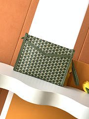 Fortok Moynat Nomade Pouch Green 25.5 x 18 x 6.5 cm - 1