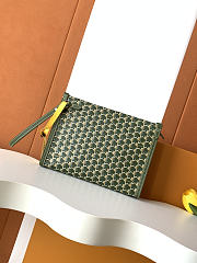 Fortok Moynat Nomade Pouch Green 25.5 x 18 x 6.5 cm - 5