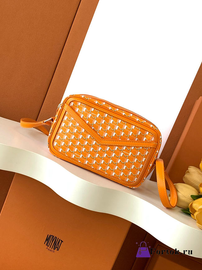 Fortok Moynat M-frame camera bag Orange 22x14x6.5cm - 1