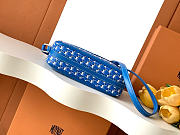 Fortok Moynat M-frame camera bag Blue 22x14x6.5cm - 5