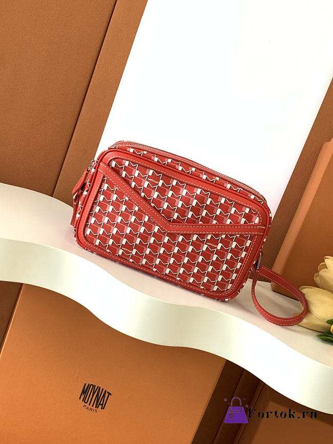 Fortok Moynat M-frame camera bag Red 22x14x6.5cm - 1