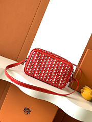Fortok Moynat M-frame camera bag Red 22x14x6.5cm - 5