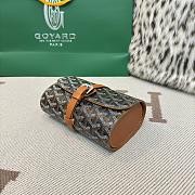Fortok Goyard Double Travel Watch Case Brown 17x10x7cm - 3