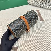 Fortok Goyard Double Travel Watch Case Brown 17x10x7cm - 5