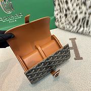 Fortok Goyard Double Travel Watch Case Brown 17x10x7cm - 6