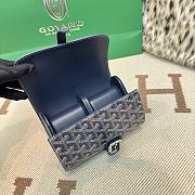 Fortok Goyard Double Travel Watch Case Navy Blue 17x10x7cm - 5