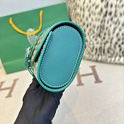 Fortok Goyard Double Travel Watch Case Green 17x10x7cm - 6