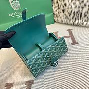 Fortok Goyard Double Travel Watch Case Green 17x10x7cm - 3