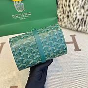 Fortok Goyard Double Travel Watch Case Green 17x10x7cm - 2