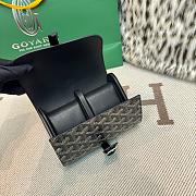Fortok Goyard Double Travel Watch Case Black 17x10x7cm - 2
