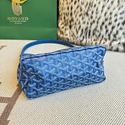Fortok Goyard Boheme Hobo bag blue Goyardine Canvas 26cm x 11cm x 22cm - 6